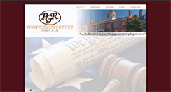 Desktop Screenshot of pgrlawyers.com